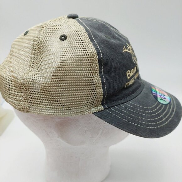 Bray Ranches Youth Hat Private Land Wildlife Adventures Snap Back Green Tan - Picture 6 of 8